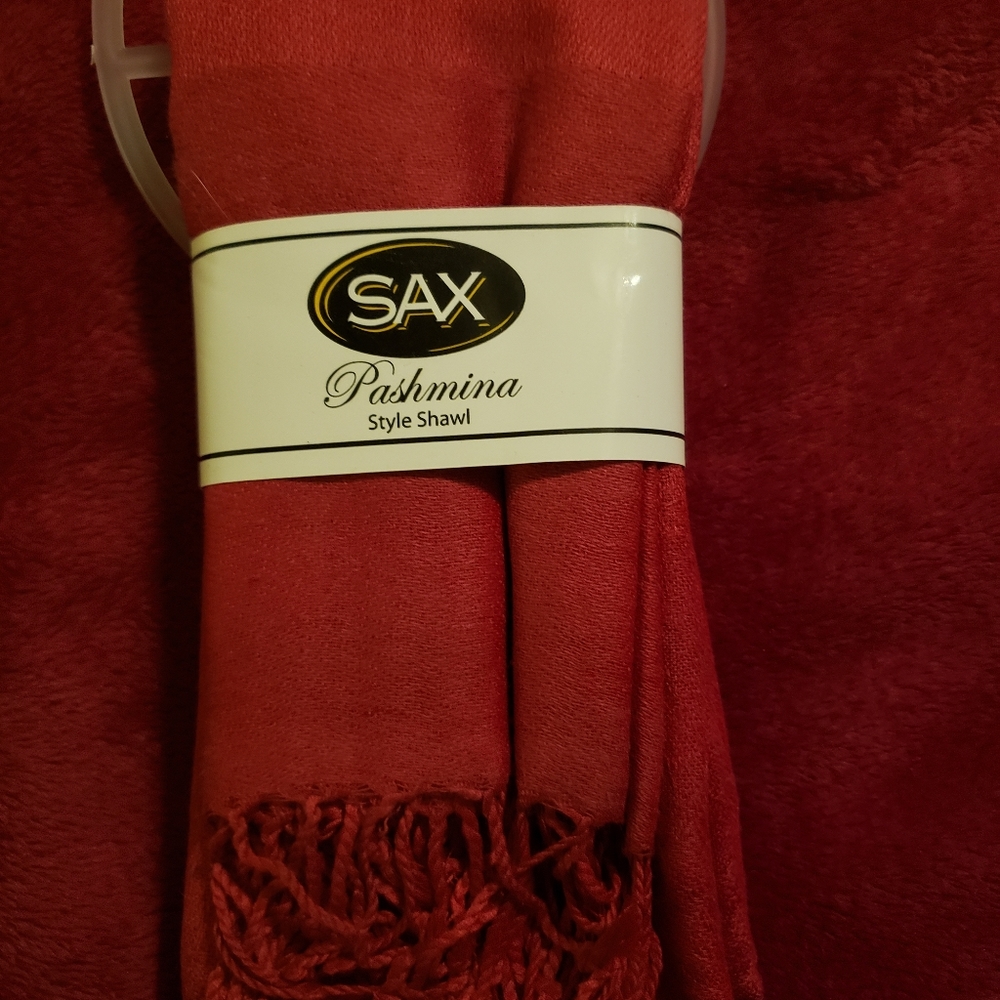 Sax pashima scarf/shawl